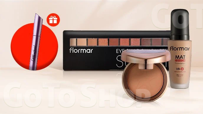 Купуй дві одиниці декоративної косметики бренду Flormar - отримай подарунок*!