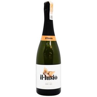 Вино ігристе IL Lusio Cava Semi Sec біле напівсухе 11,5% 0,75л