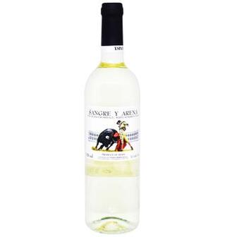 Вино Sangre Y Arena Blanco Semidulce біле напівсолодке 11% 0,75л