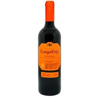 Вино Campo Viejo Rioja Reserva червоне сухе 10.5-15% 0.75л