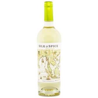 Вино Silk Spice White Blend напівсухе біле 12,5% 0,75л