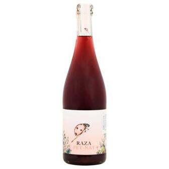 Вино ігристе Quinta da Raza Pet-Nat рожеве брют натюр 0.75л 12%