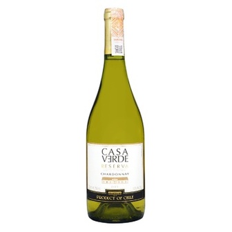 Вино Casa Verde Ressrve Шардоне біле сухе 13% 0,75л