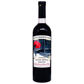 Вино Французький Бульвар Rosso червоне напівсолодке 12% 0,75л