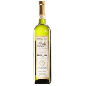 Вино Kartuli Vazi Цинандалі біле сухе 12% 0,75л