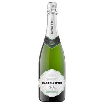 Вино ігристе Castell D'Or Sparkling безалкогольне біле напівсухе 0,75л