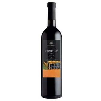 Вино Primitivo Puglia Piantaferro червоне сухе 13,5% 0,75л