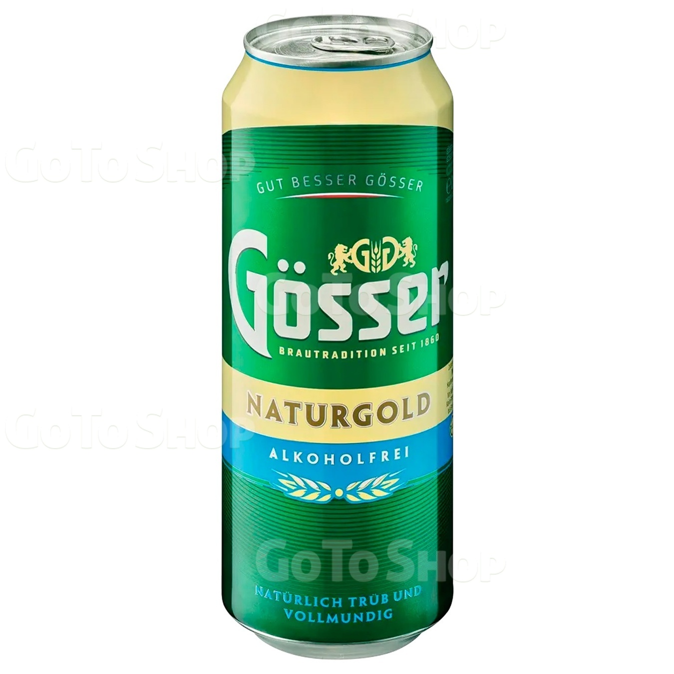 Пиво Goosser Gold світле безалкогольне 0,5л