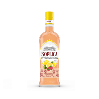 Настоянка 0,5 л SOPLICA зі смаком лимона та малини 28% об ск/бут Польща 