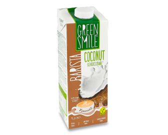 Напій ультрапастеризований Green Smile Barista кокосово-соєвий 3%, 1л