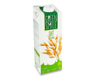Напій ультрапастеризований Green Smile Oat вівсяний 2,5%, 1л