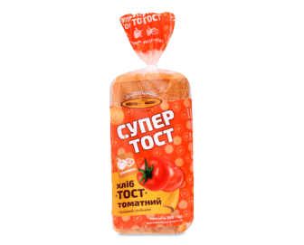 Хліб «Київхліб» тостовий томатний нарізаний 350г