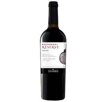 Вино Shabo Saperavi Reserve червоне сухе 13% 0,75л