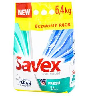 Пральний порошок Savex Premium Fresh 5,4кг