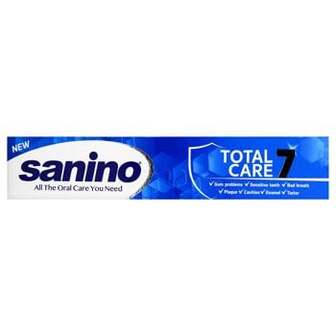 Зубна паста Sanino Total Care Комплексний догляд 90мл