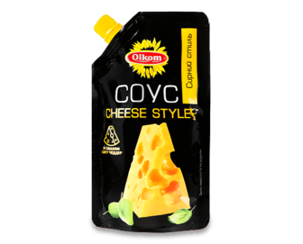 Соус Olkom Cheese style 30% д/п, 180г