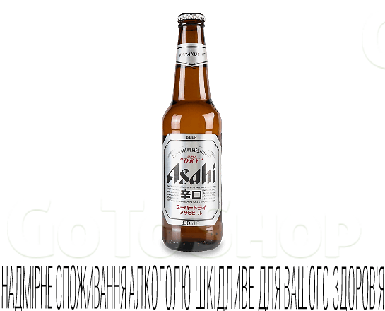 Пиво Asahi світле, 0,33л