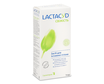 Засіб для інтимної гігієни Lactacyd «Свіжість» з дозатором, 200мл