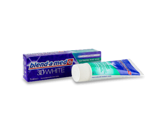 Паста зубна Blend-a-med 3D White Екстремальний м'ятний поцілунок, 75мл
