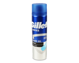 Гель для гоління Gillette Series Cleansing, 200мл