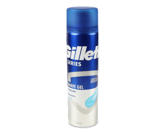 Гель для гоління Gillette Series Revitalizing, 200мл
