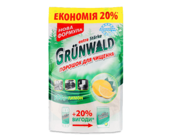Порошок для чищення Grunwald «Лимон», 500г