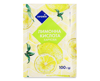 Кислота лимонна «Премія»®, 100г