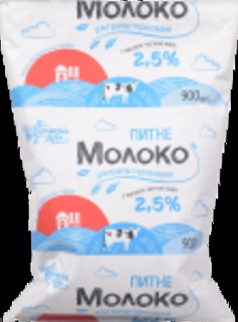 Молоко Українська зірка 900 г 2,5% т/ф