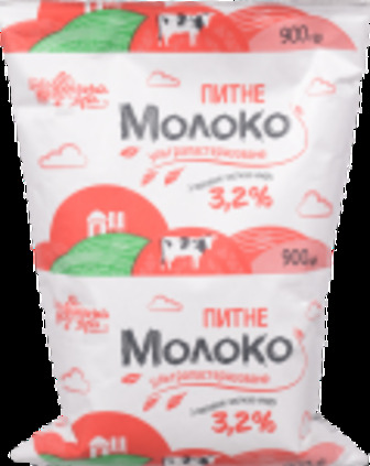 Молоко Українська зірка 900 г 3,2% т/ф