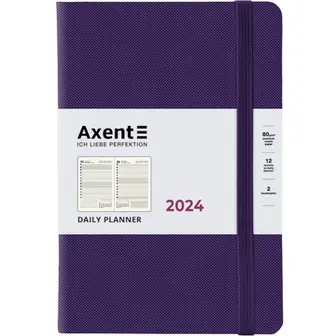 Щоденник Axent 2024 Partner Soft Diamond фіолетовий 8818-24-11-A