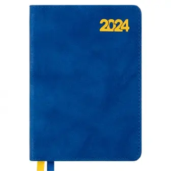 Щоденник датований А6 Leo Planner Case синій 252456