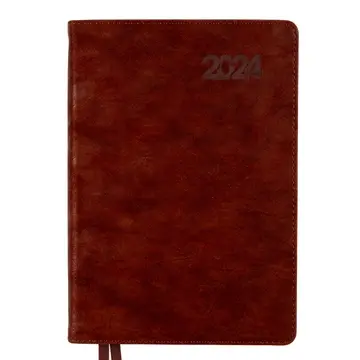 Щоденник датований А5 Leo Planner Case коричневий 252423