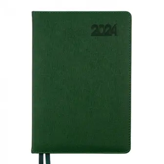 Щоденник датований А5 Leo Planner Escalada зелений 252441