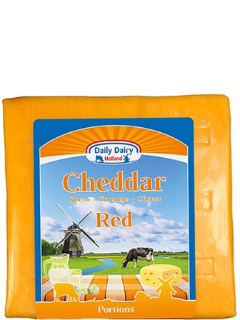 Сир Чеддер Червоний / Red Cheddar, Daily Dairy, 50%, 200г