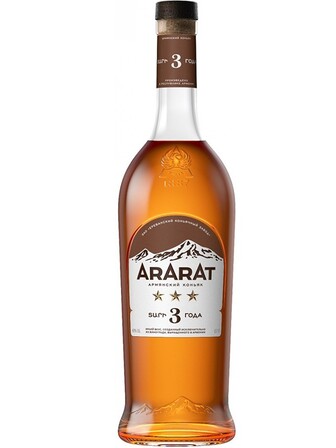 Бренді Арарат / ArArAt, 3 роки, 40%, 0.7л