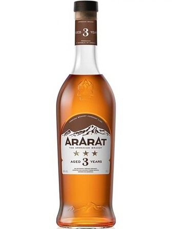 Бренді Арарат / Ararat, 3 роки, 40%, 0.5л
