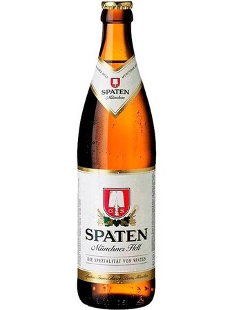 Пиво Мюнхен Хелль, Шпатен / Munchen Hell, Spaten, 5.2%, 0.5л