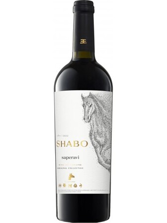 Вино Сапераві / Saperavi, Shabo, червоне сухе 0.75л