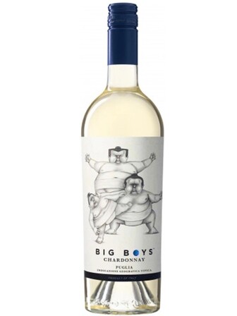 Вино Шардоне, Біг Бойз / Chardonnay, Big Boys, Mare Magnum, біле сухе 0.75л