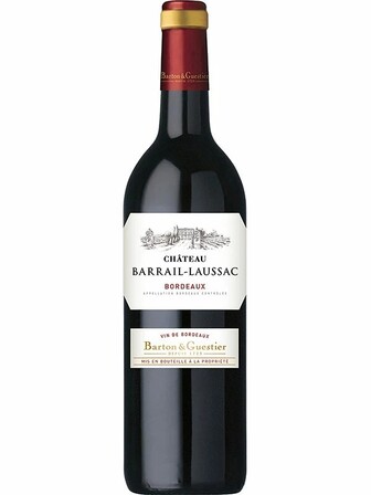 Вино Шато Барай-Лоссак / Chateau Barrail-Laussac, Barton & Guestier, червоне сухе 13% 0.75л