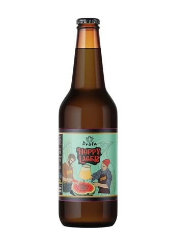 Пиво Дрофа, Хоппі Лагер / Drofa, Hoppy Lager, 4.7%, 0.33л