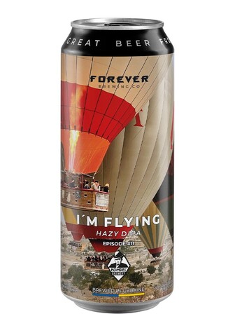 Пиво Ай ем Флай, Форевер / I'm Flying, Forever, Volynski Browar, ж/б, 7%, 0.5л