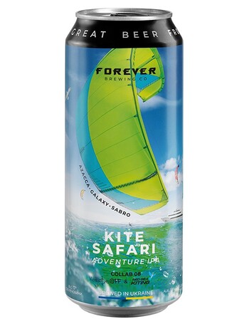 Пиво Кайт Сафарі, Форевер / Kite Safari, Forever, Volynski Browar, ж/б, 7%, 0.5л