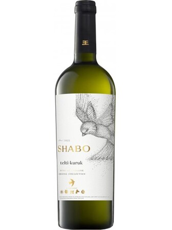 Вино Тельті-Курук / Telti-Kuruc, Shabo, біле сухе 0.75л