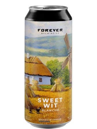 Пиво Світ Віт, Форевер / Sweet Wit, Forever, Volynski Browar, ж/б, 4.5%, 0.5л