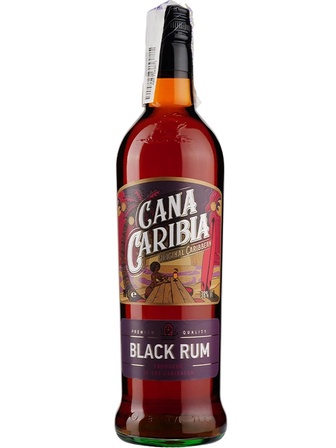 Ром Кана Карибія, Блек / Cana Caribia, Black, 38%, 0.7л