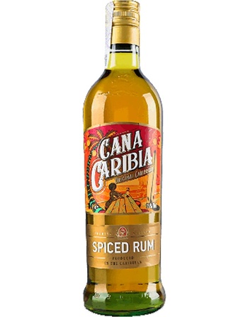 Ромовий напій Кана Карибія, Спайсед Голд / Cana Caribia, Spiced Gold, 35%, 0.7л