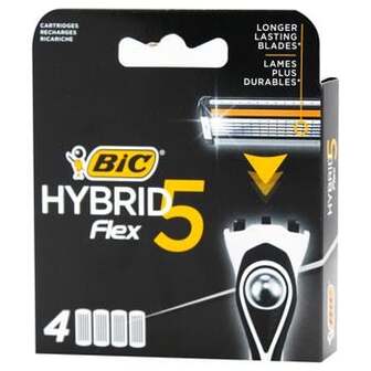 Картриджи для гоління BIC Flex 5 Hybrid 4шт