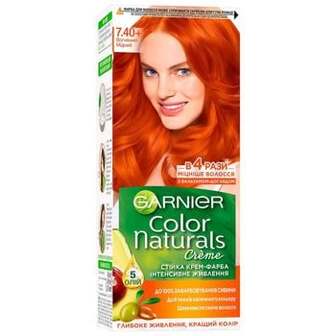 Фарба для волосся Garnier color naturals №7.40 вогняний мідний