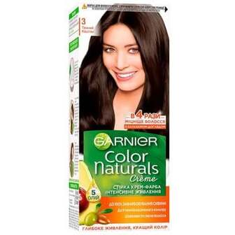 Фарба для волосся Garnier Color Naturals 3 Темний каштан